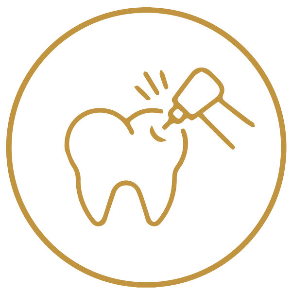 Shining tooth icon Shining tooth icon